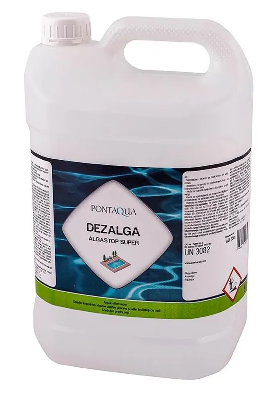 Népszerű Pontaqua Dezalga algaölő vegyszer úszómedencékbe, 5L
